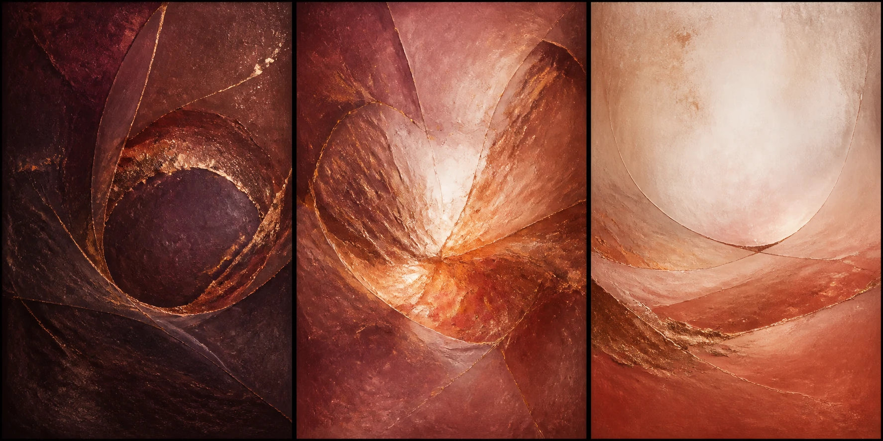 Homeward Light one-of-one voice portrait shown across three panels